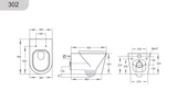 Avery Geberit inwall wall hung toilet suite (Geberit Sigma 8- F/Kappa- F+KDK302-B) — detail 3