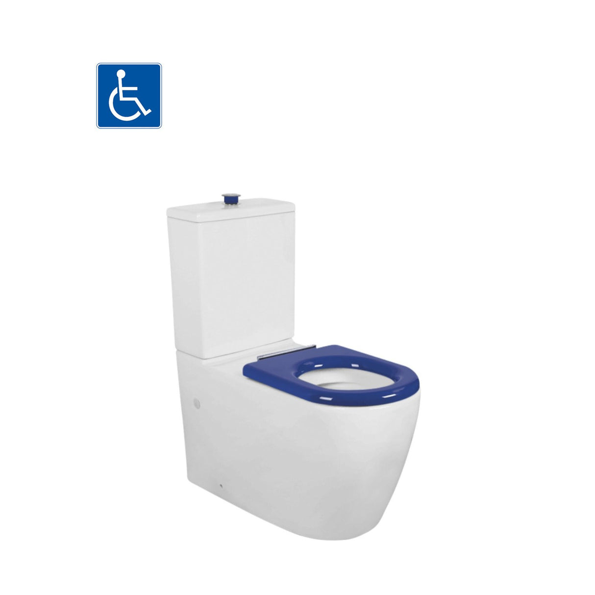 KDK800  Asta Care Rimless Toilet Suite — detail 2
