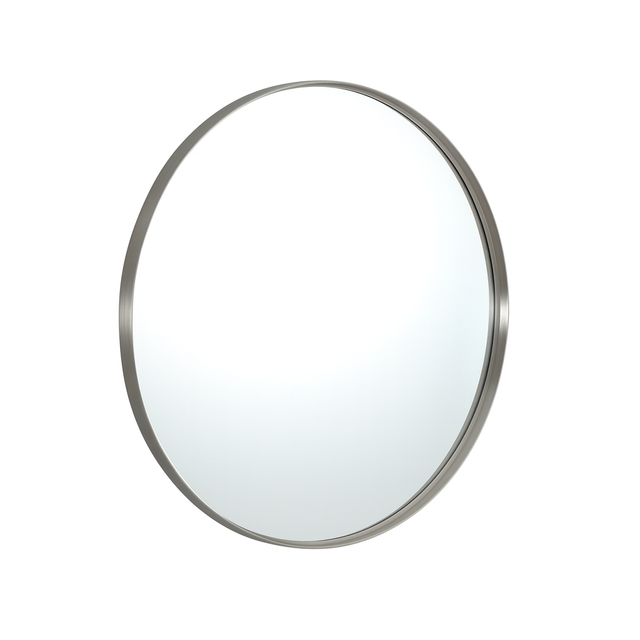 Oliva Round Yellow Gold Frame Mirror KR600F-BN