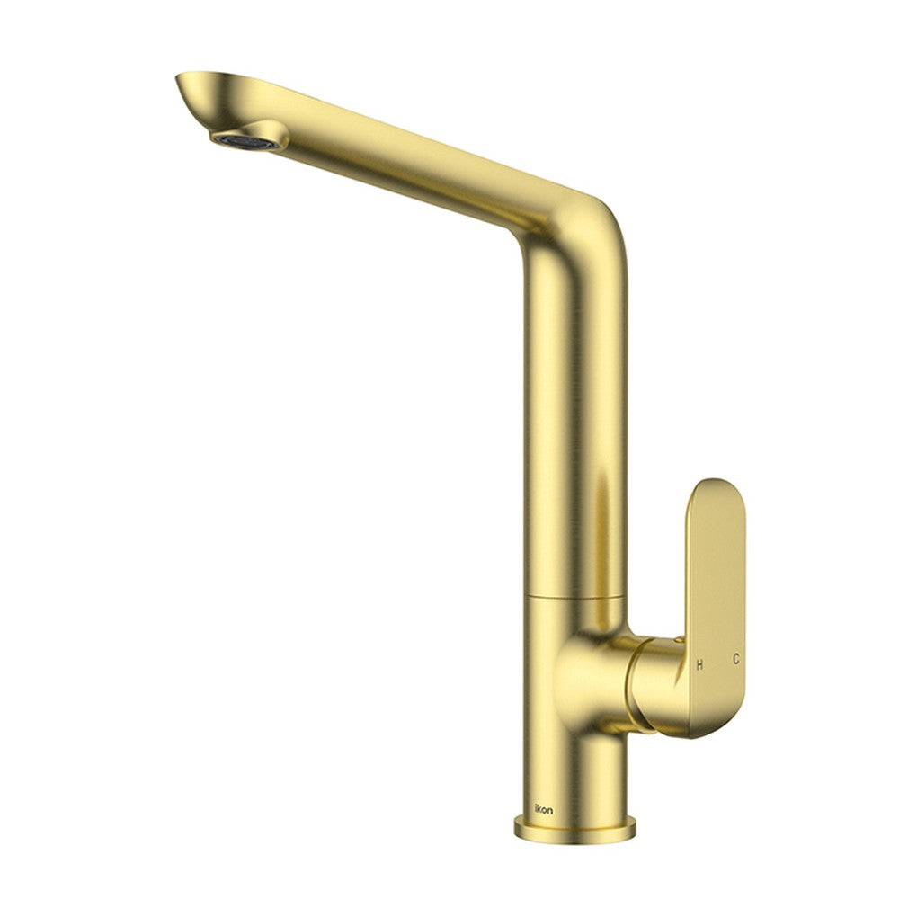 Kara Sink Mixer Brushed Gold Lead Free Brushed Gold