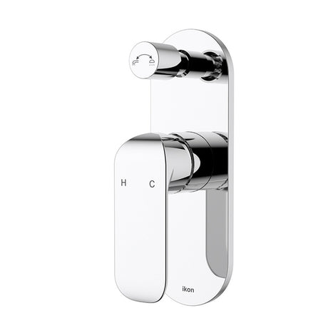 Kara Wall Mixer Diverter Chrome Chrome