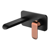 IKON-Kara Wall Basin Mixer Lead Free Chrome