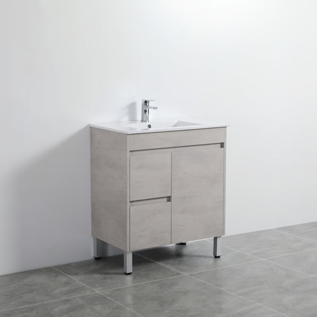 Nova Free-Standing Plywood Vanity NC74LLG — detail 2