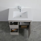 Nova Free-Standing Plywood Vanity NC74LLG — detail 3