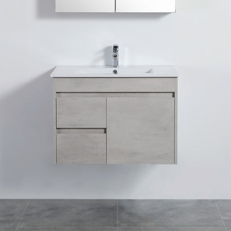 Nova Wall-Hung Plywood Vanity NC74LWH