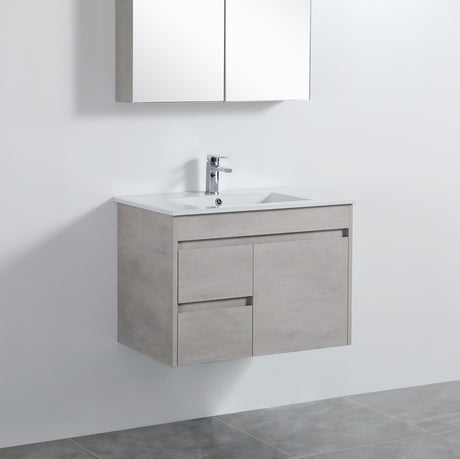 Nova Wall-Hung Plywood Vanity NC74LWH — detail 2