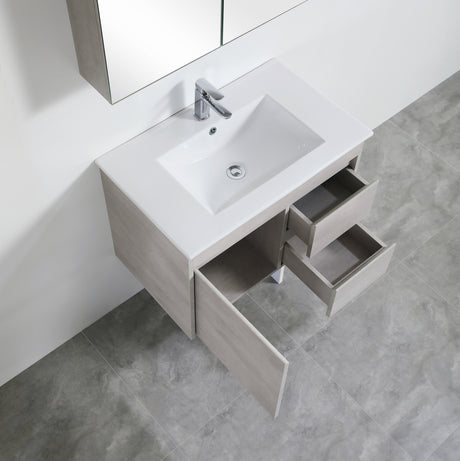 Nova Wall-Hung Plywood Vanity NC74RWH — detail 3