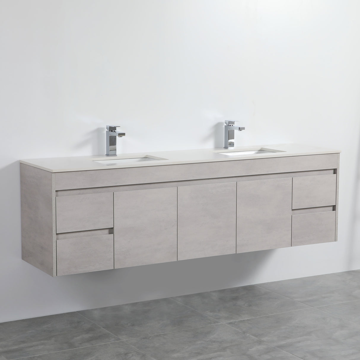 Nova Wall-Hung Plywood Vanity NC184WH — detail 2