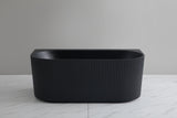 BGV-1500 Back to Wall Oval Free Standing Bathtub — detail 3