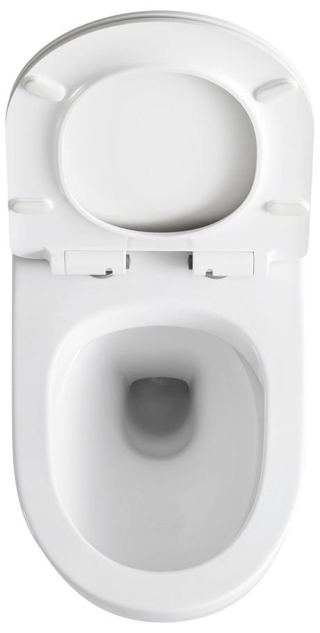 Aqualis Rimless Wall Hung Pan Dual Flush 585*360*455mm V305R — detail 2