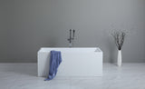 THBT1400MW Back to Wall Bathtub — detail 2