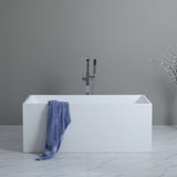 Theo THBT1700 Back to Wall Bathtub