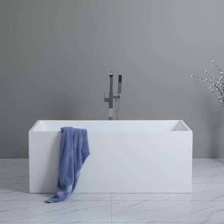 Theo THBT1700 Back to Wall Bathtub