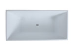 THBT1400MW Back to Wall Bathtub — detail 3
