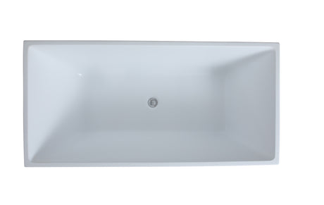 THBT1400MW Back to Wall Bathtub — detail 3