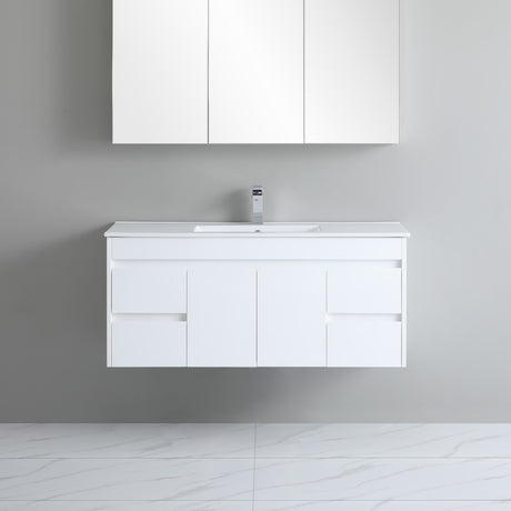 Polar Wall-Hung PVC Vanity P124WH