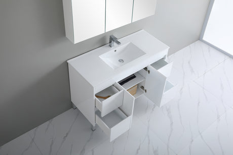 Polar Free-Standing PVC Vanity P124LG — detail 2
