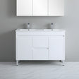 Polar Free-Standing PVC Vanity P124DLG