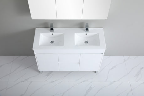 Polar Free-Standing PVC Vanity P124DLG — detail 2