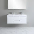 Polar Wall-Hung PVC Vanity P124DWH