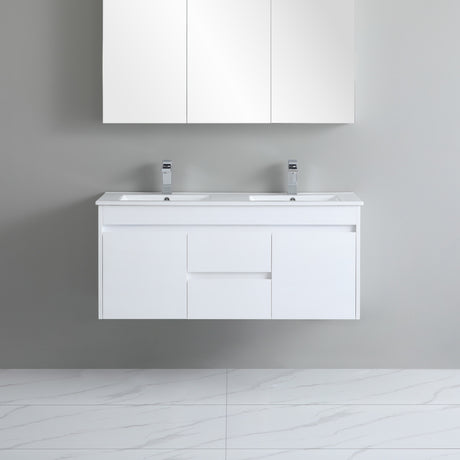 Polar Wall-Hung PVC Vanity P124DWH