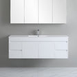 Polar Wall-Hung PVC Vanity P154WH