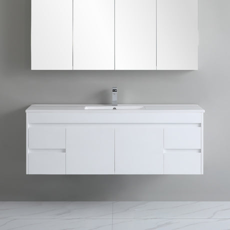 Polar Wall-Hung PVC Vanity P154WH
