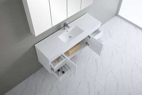 Polar Wall-Hung PVC Vanity P154WH — detail 2