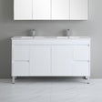 Polar Free-Standing PVC Vanity P154DLG