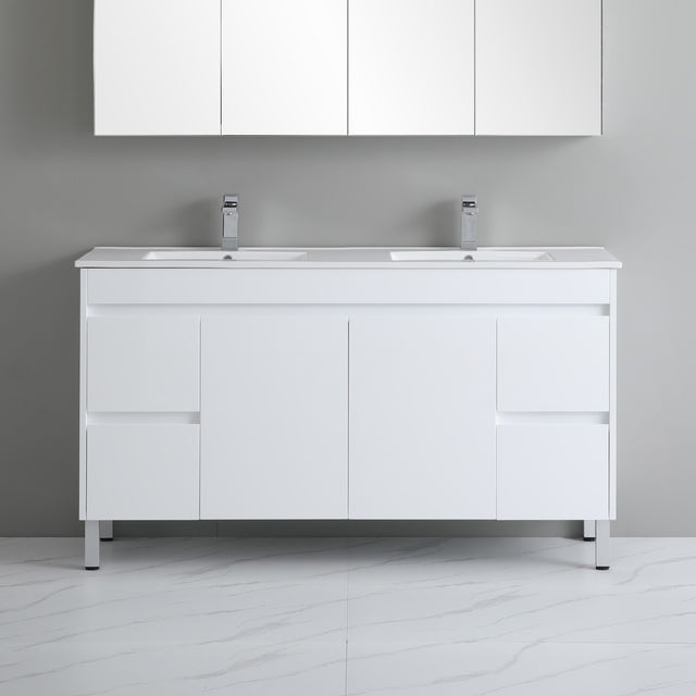 Polar Free-Standing PVC Vanity P154DLG