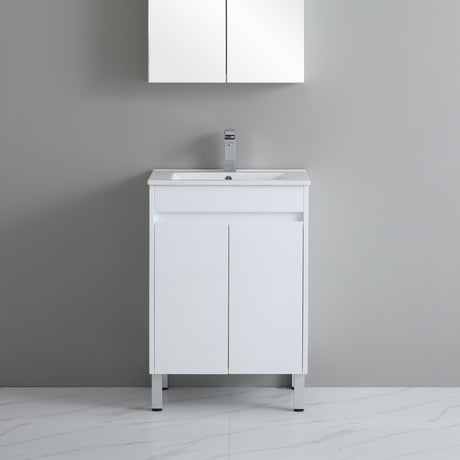 Polar Ensuite Free-Standing PVC Vanity P63LG