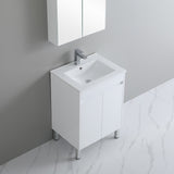 Polar Ensuite Free-Standing PVC Vanity P63LG — detail 2