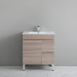 Evie Oak Free-Standing PVC Vanity EV74RL-OAK
