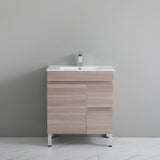 Evie Oak Free-Standing PVC Vanity EV74RL-OAK