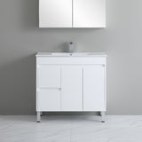 Polar Ensuite Free-Standing PVC Vanity P93LLG