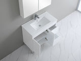 Polar Free-Standing PVC Vanity P94RLG — detail 3