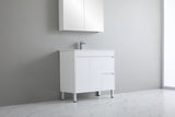 Polar Free-Standing PVC Vanity P93RLG — detail 2