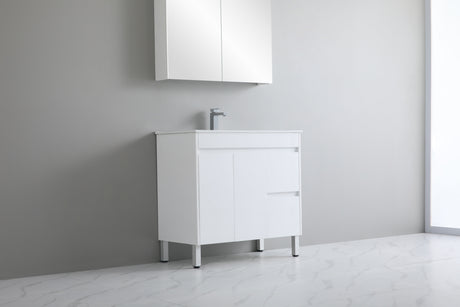 Polar Free-Standing PVC Vanity P93RLG — detail 2