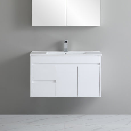 Polar Wall-Hung PVC Vanity P94LWH