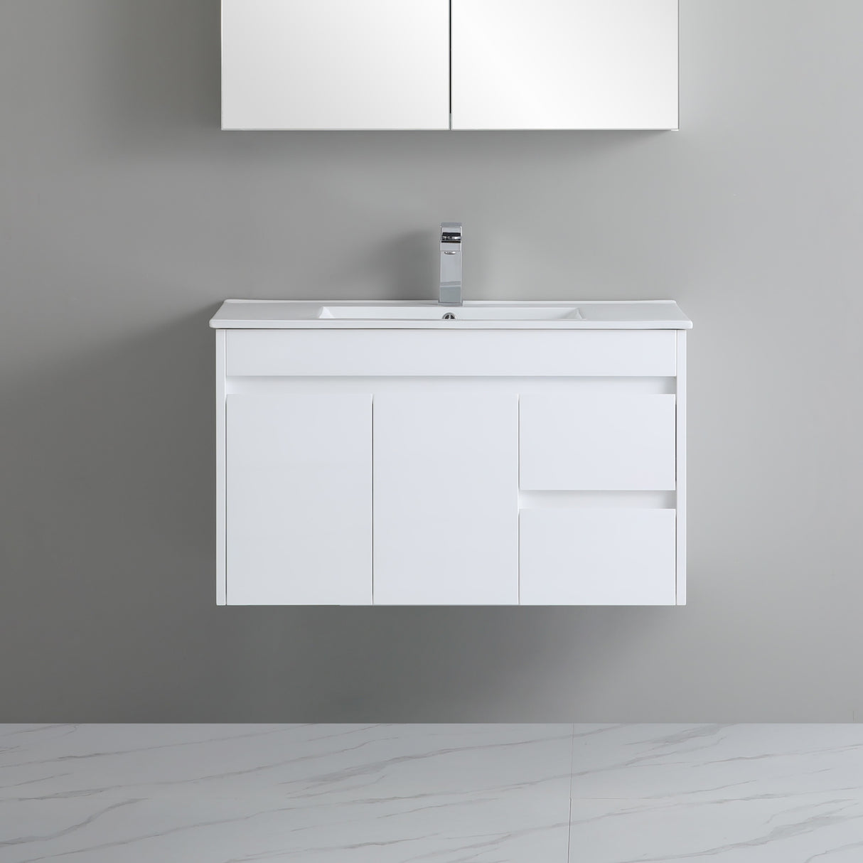 Polar Wall-Hung PVC Vanity P94RWH