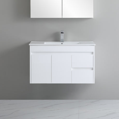 Polar Wall-Hung PVC Vanity P94RWH