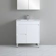 Polar Free-Standing PVC Vanity P74LLG