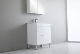 Polar Ensuite Free-Standing PVC Vanity P73LLG — detail 2