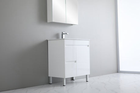 Polar Ensuite Free-Standing PVC Vanity P73LLG — detail 2
