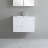 Polar Ensuite Wall-Hung PVC Vanity P73LWH