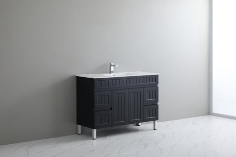 Acacia Free-Standing PVC Vanity Single Bowl AC124L-MB — detail 2