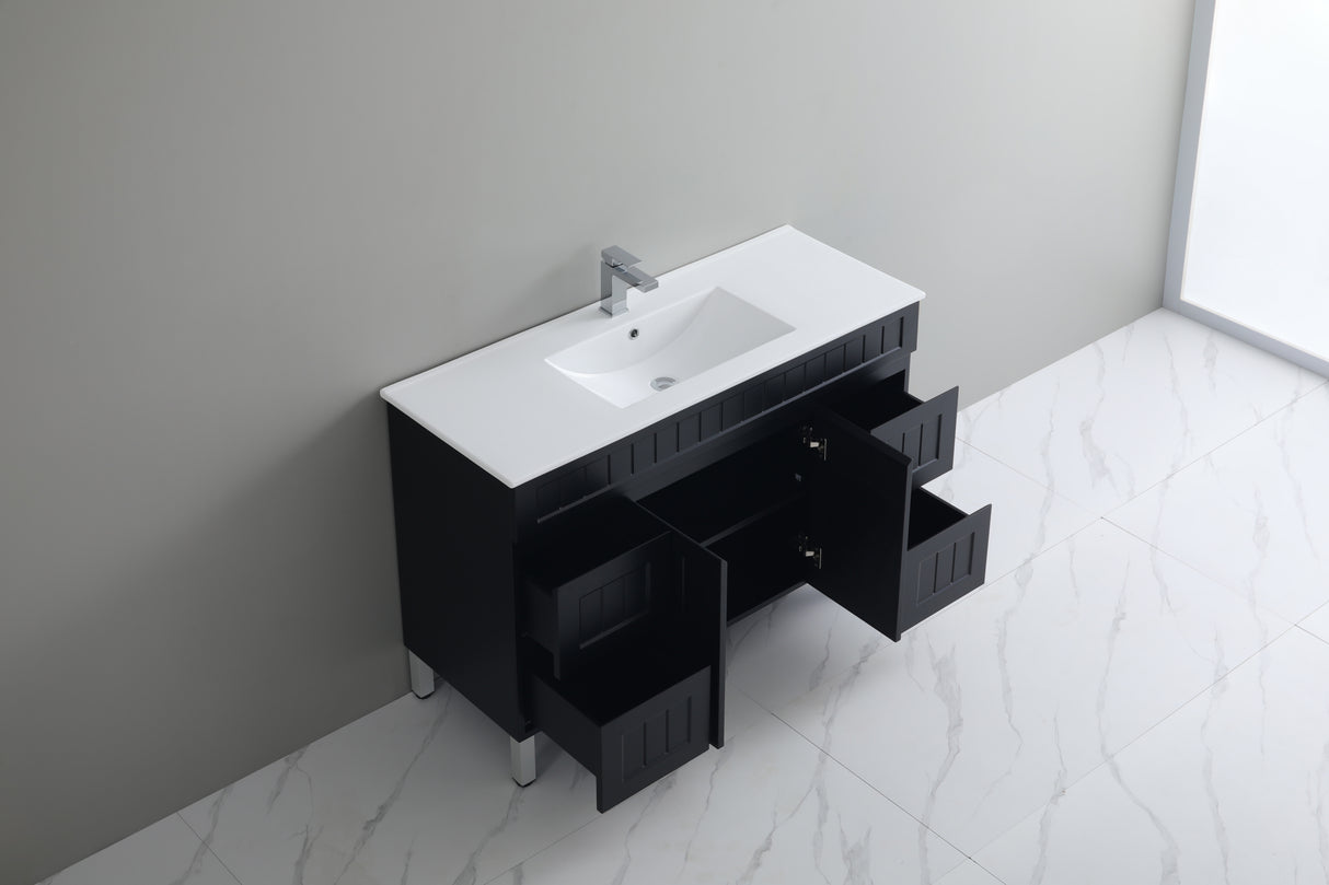 Acacia Free-Standing PVC Vanity Single Bowl AC124L-MB — detail 3