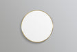 Oliva Round Yellow Gold Frame Mirror KR600F-BG