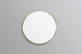 Oliva Round Yellow Gold Frame Mirror KR600F-BG