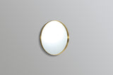 Oliva Round Yellow Gold Frame Mirror KR600F-BG — detail 2